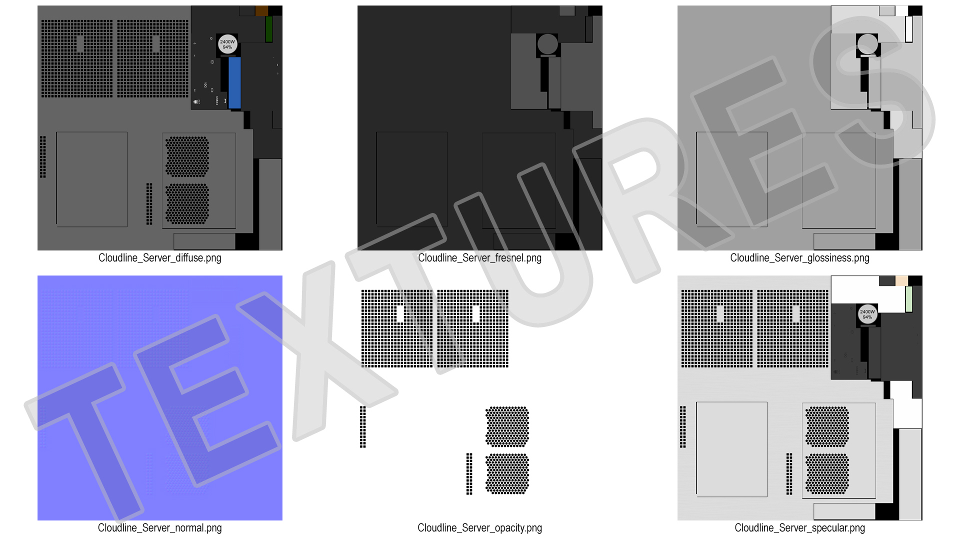 Blade Server 3D