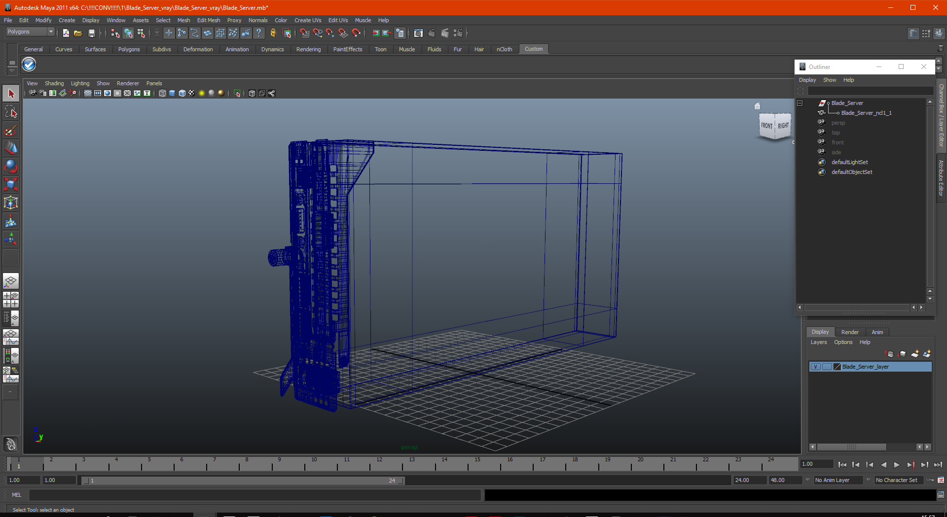Blade Server 3D