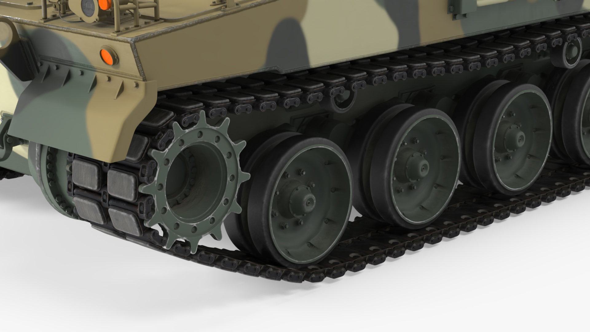 3D model K9 Thunder South Korean Artillery System