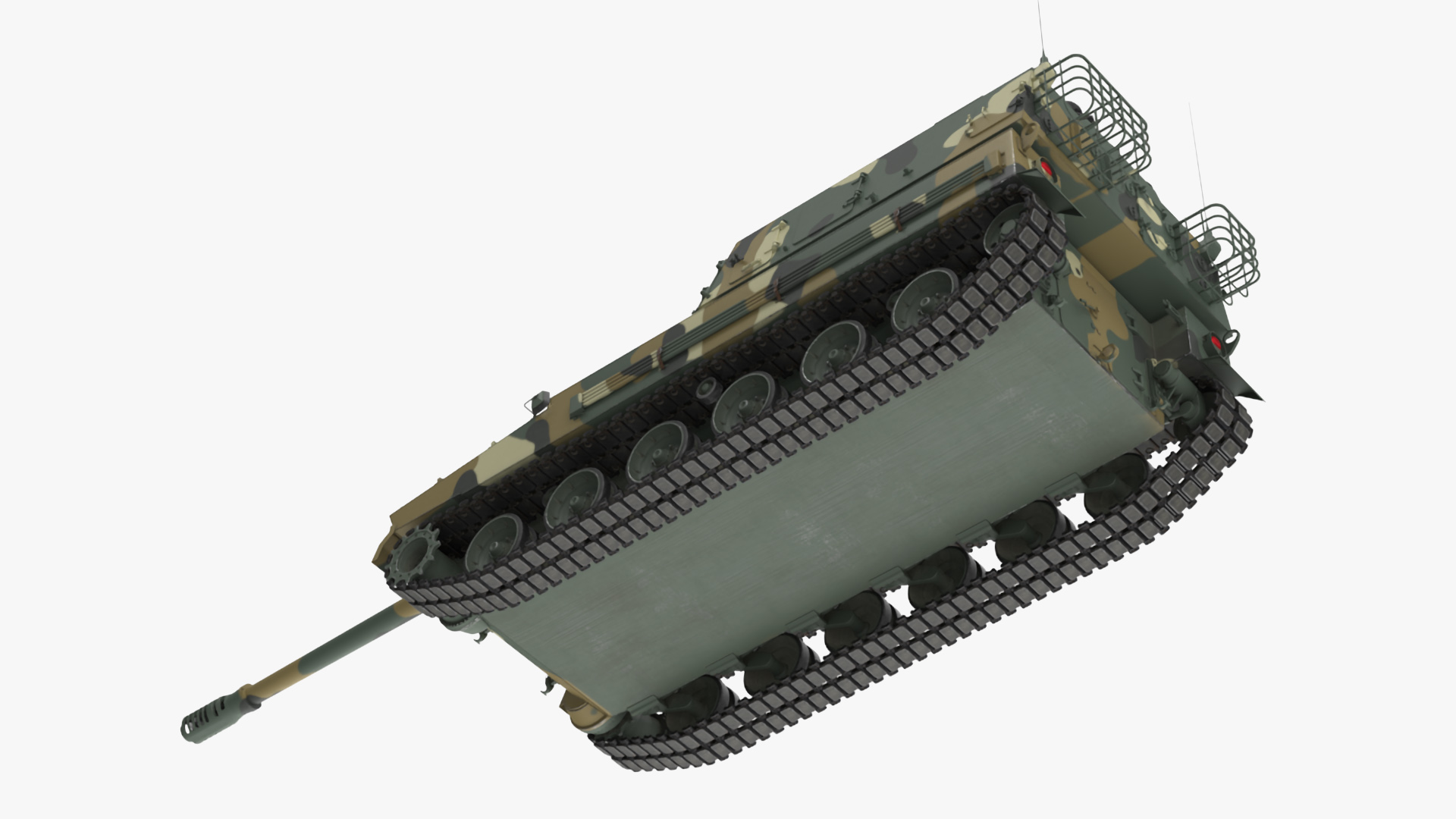 3D model K9 Thunder South Korean Artillery System