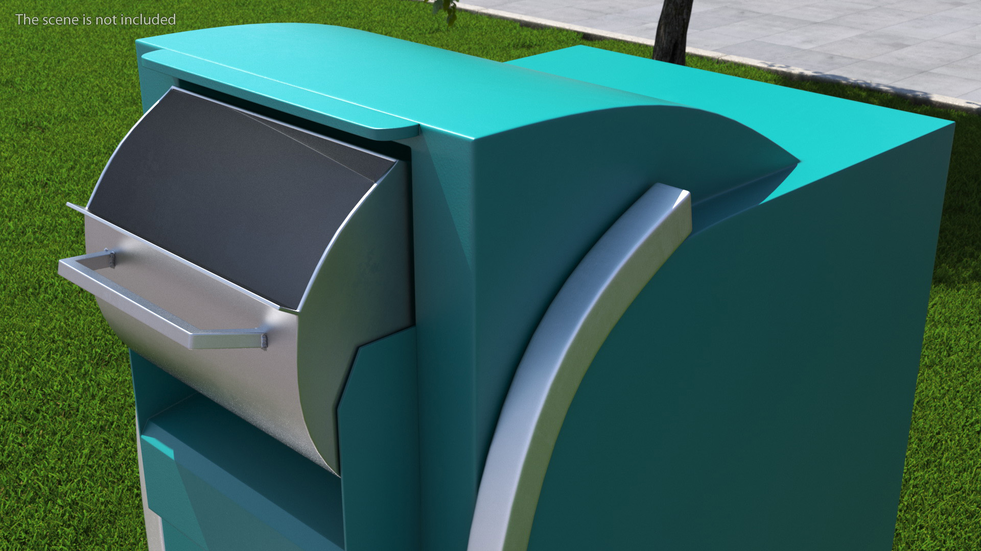 Drop Box Open Large 3D model
