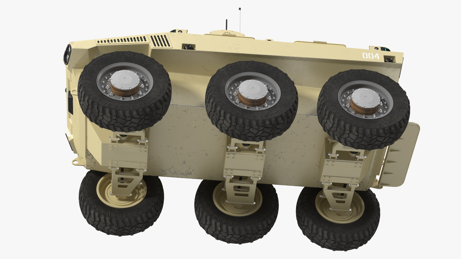3D Military Robot Scout Rigged for Maya
