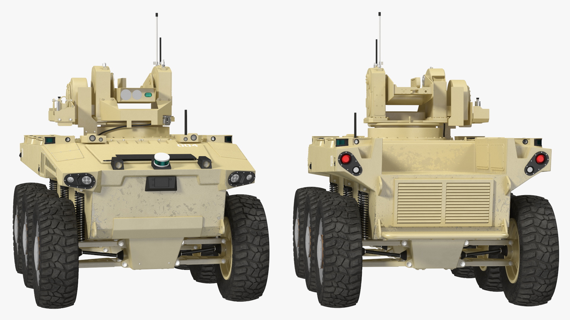 3D Military Robot Scout Rigged for Maya
