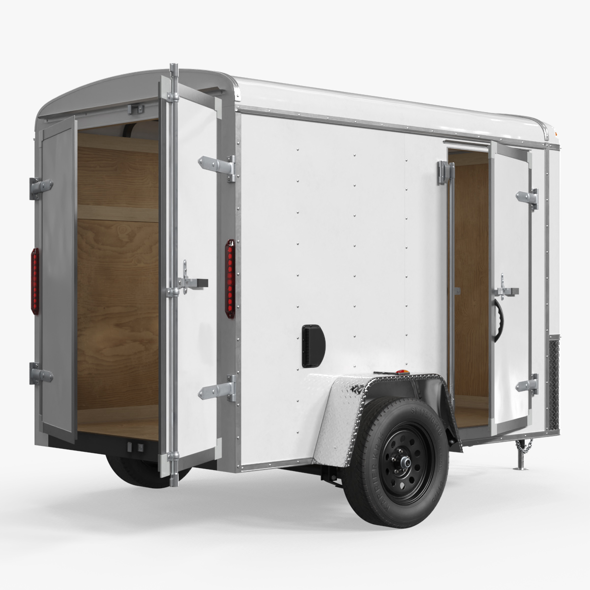Offroad with Compact Enclosed Trailer - Standard