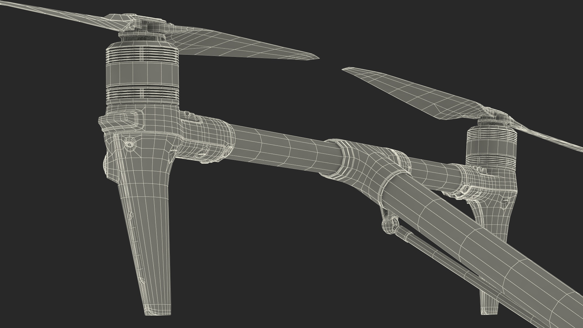 3D Unmanned Aerial Drone