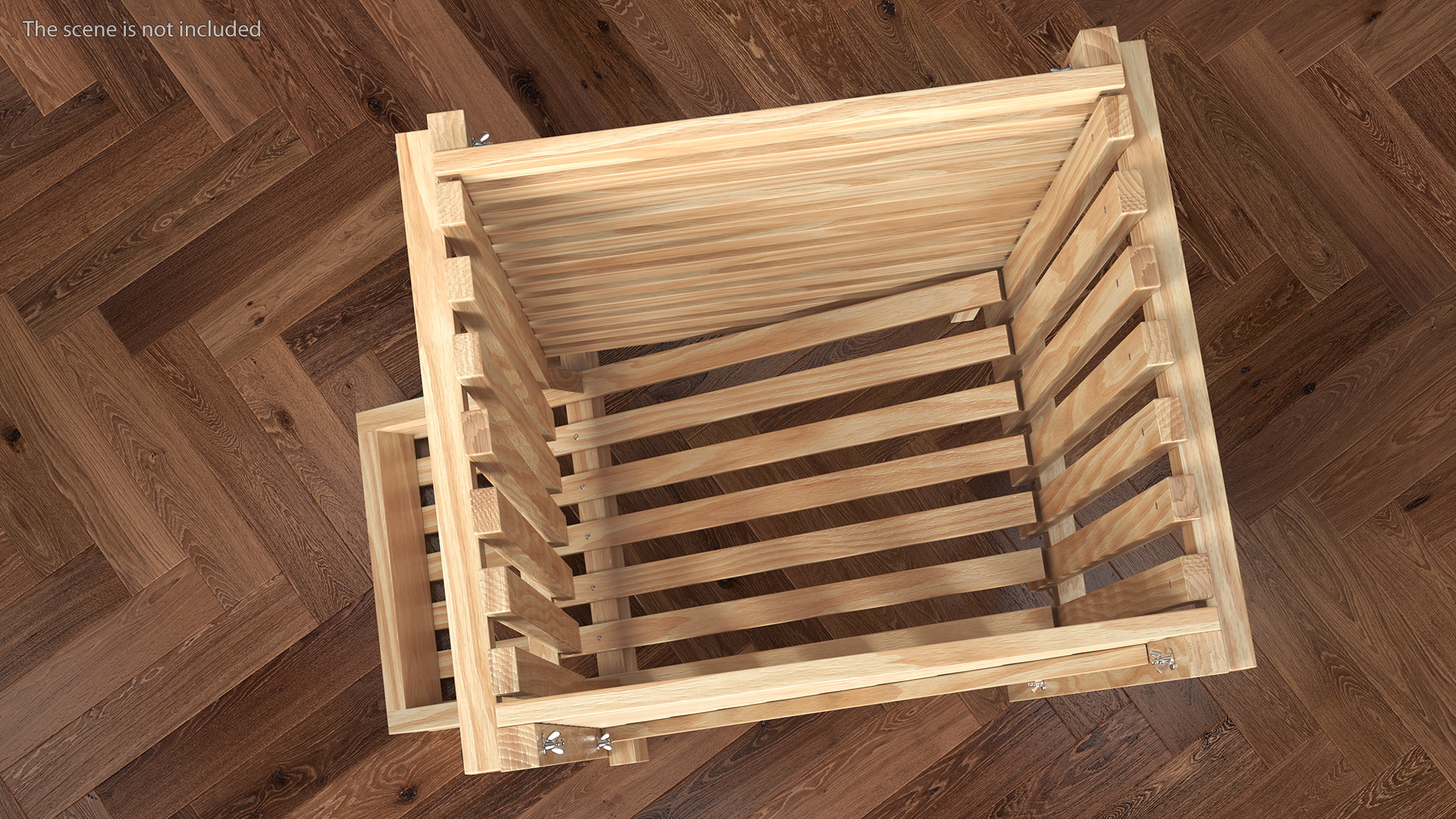 3D Wooden Vegetable Rack