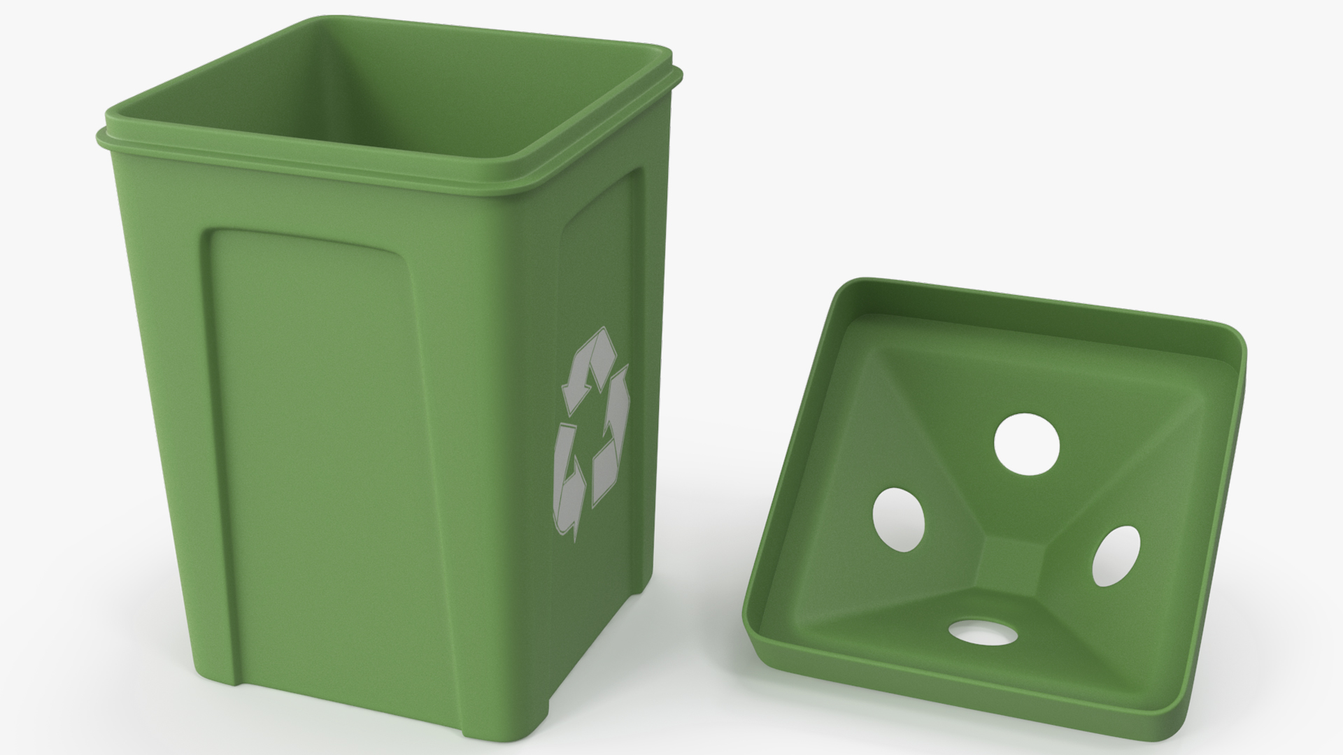 Recycle Public Recycling Container - view 4