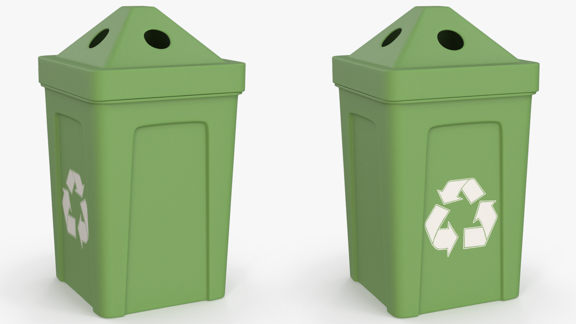 Recycle Public Recycling Container - view 2