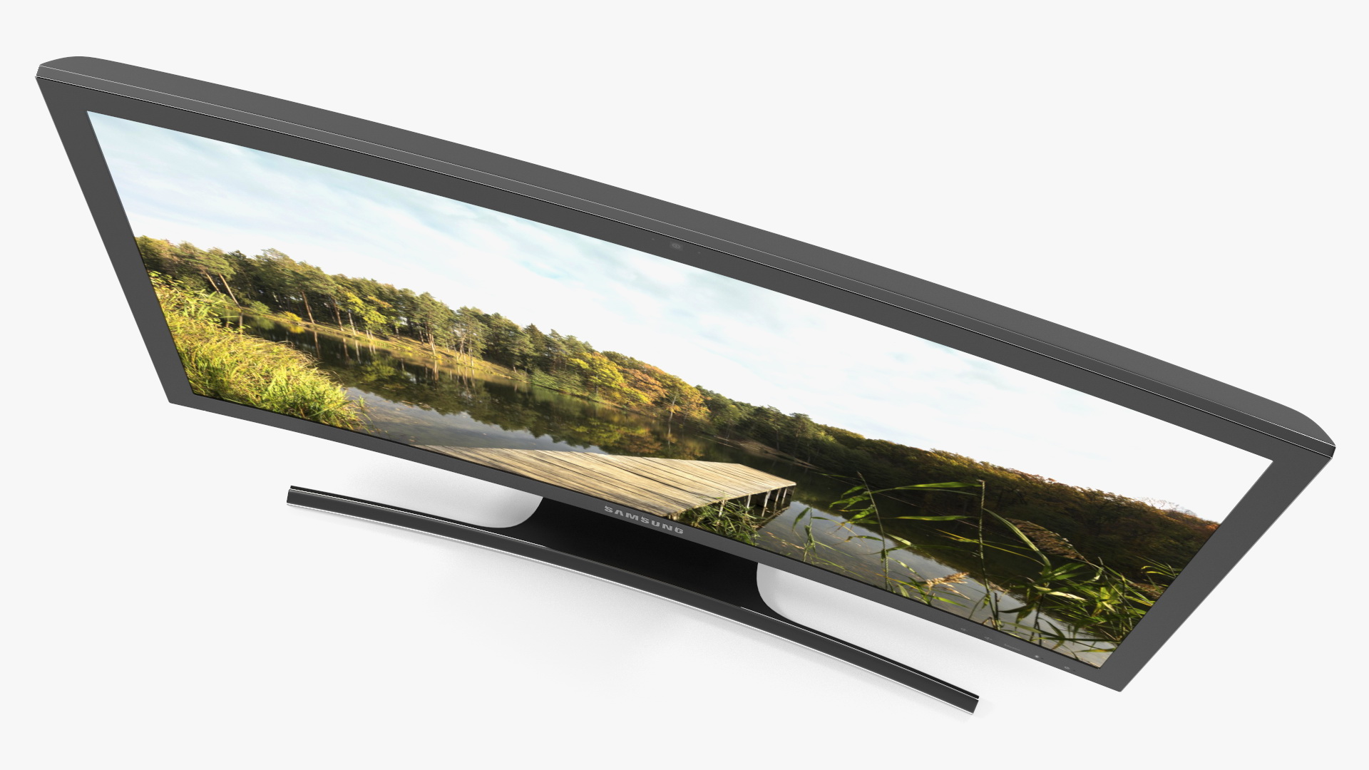 3D model Curved Screen PC Samsung ATIV One 7