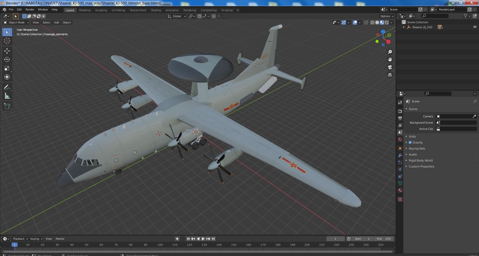 Shaanxi KJ-500 3D model