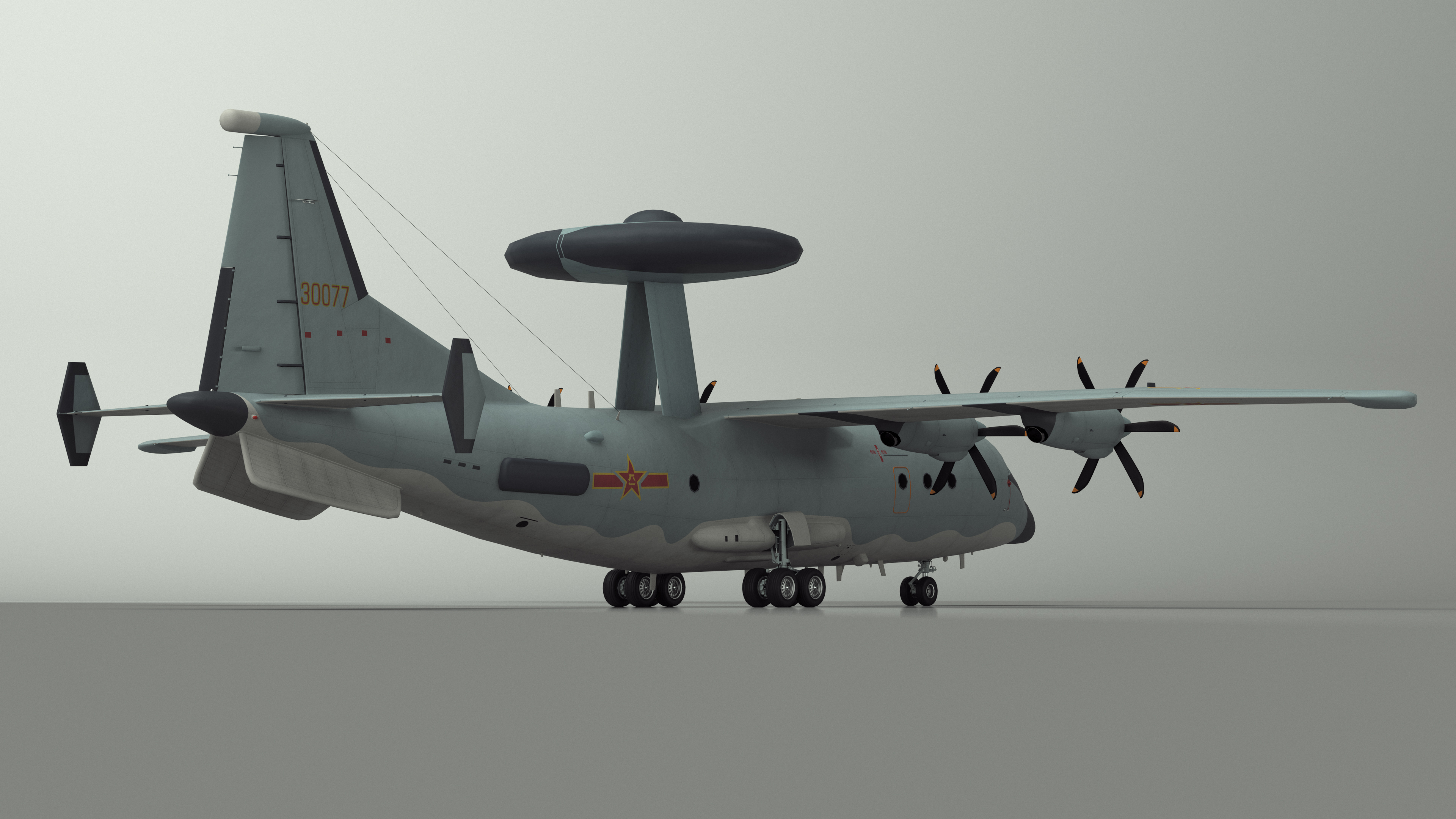 Shaanxi KJ-500 3D model