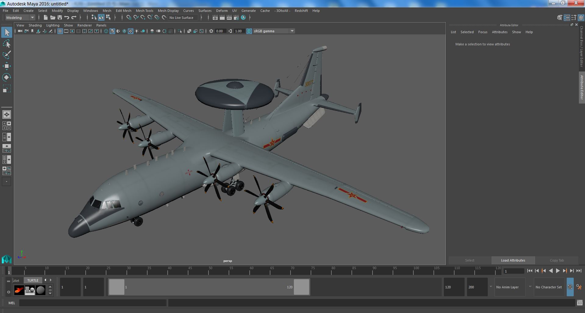 Shaanxi KJ-500 3D model