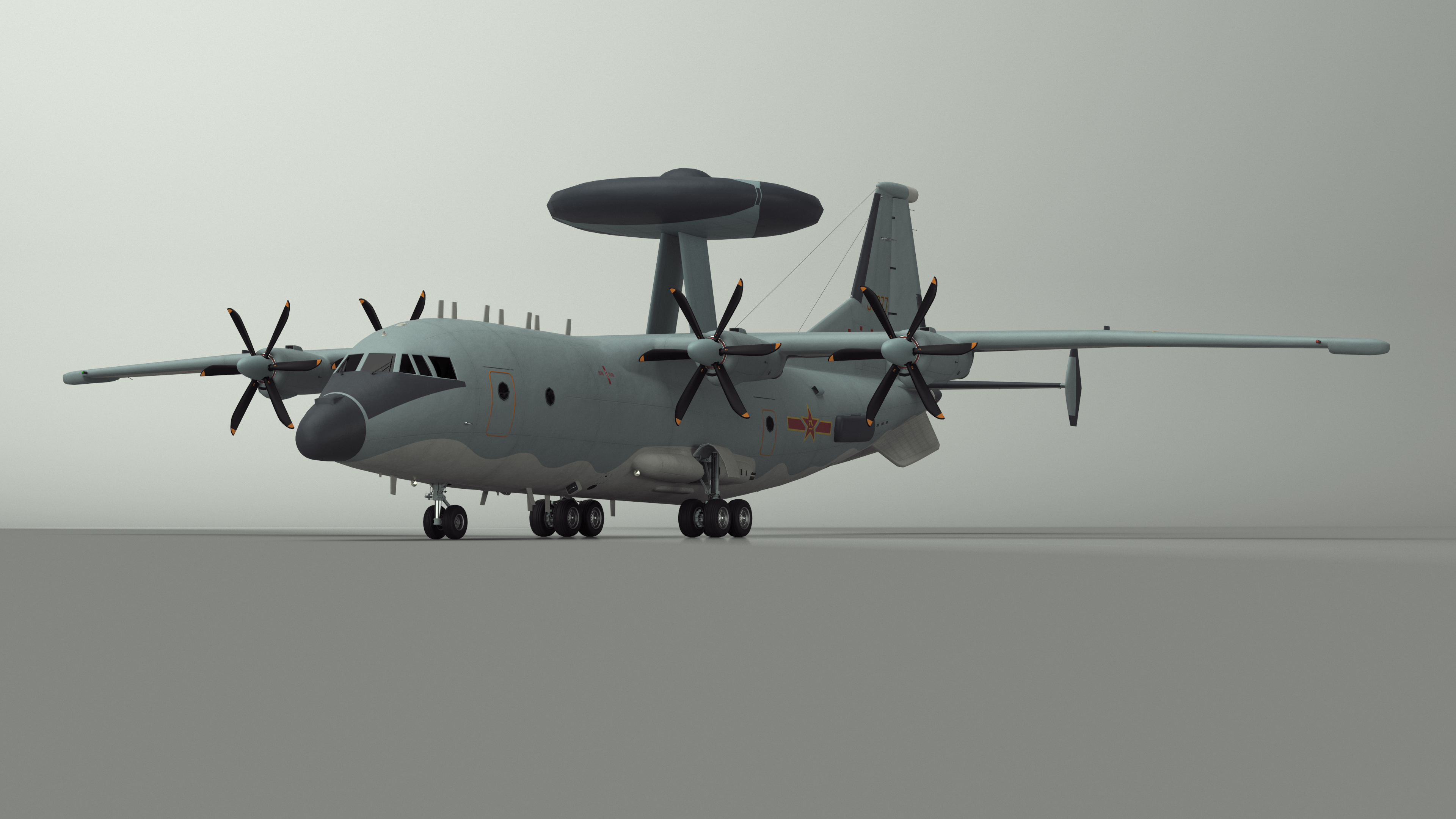 Shaanxi KJ-500 3D model