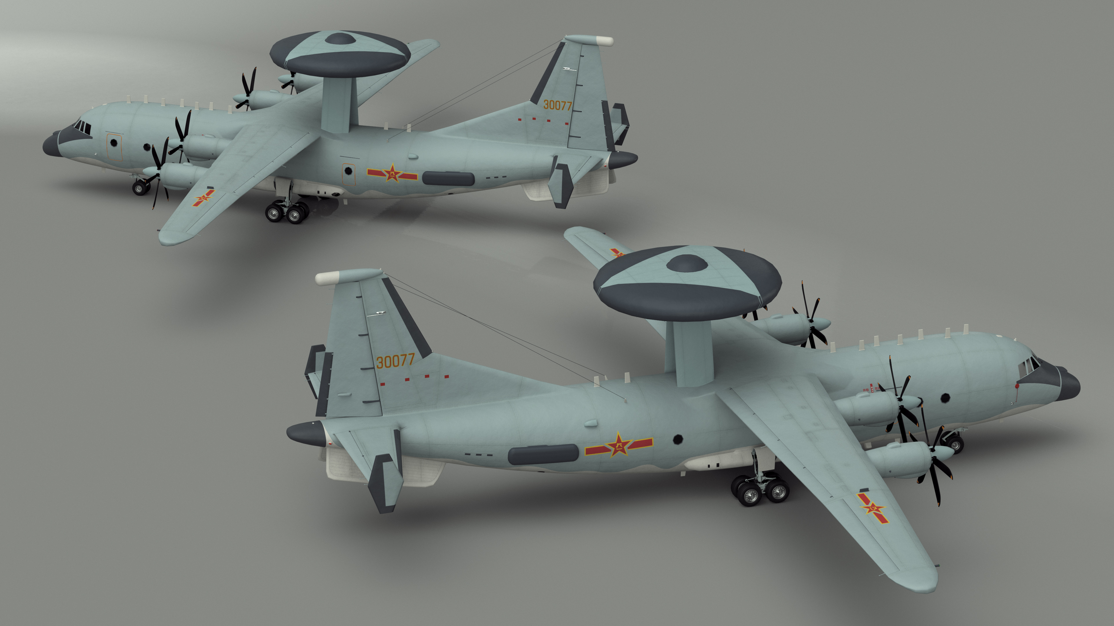 Shaanxi KJ-500 3D model