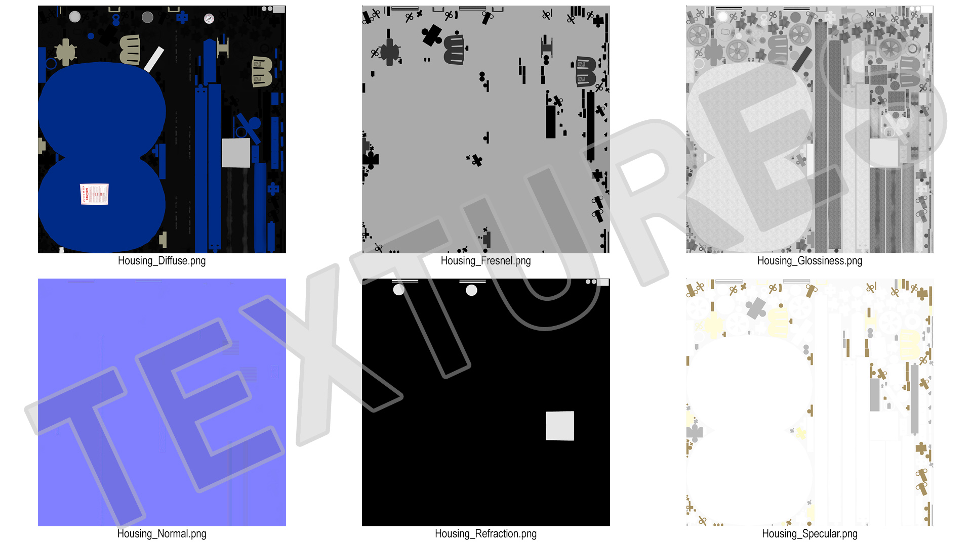3D model Sandblasting Machine Blue