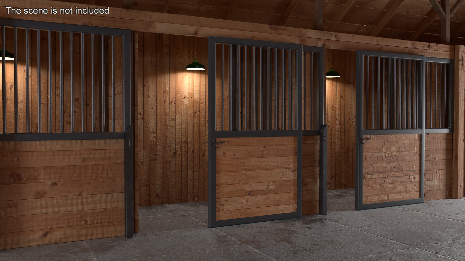 Barn Silo Red Old 3D