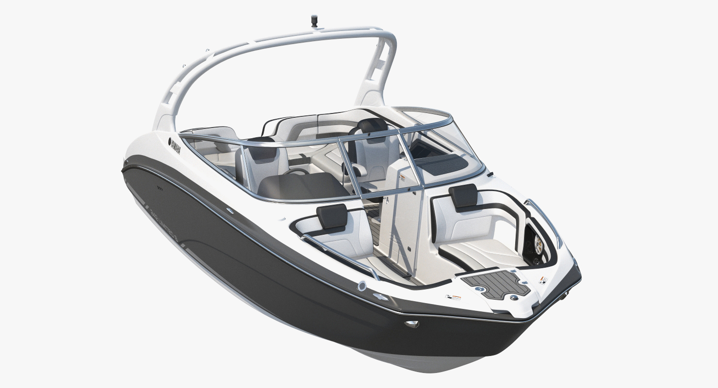 3D model Sportboat Yamaha 242 Limited S