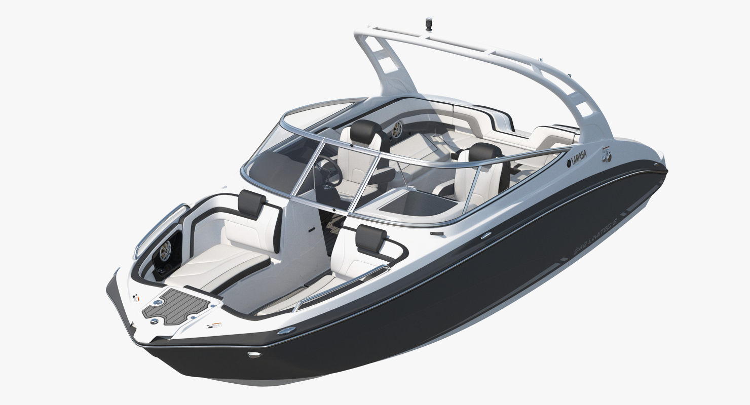 3D model Sportboat Yamaha 242 Limited S