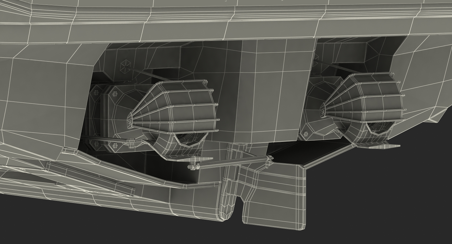 3D model Sportboat Yamaha 242 Limited S
