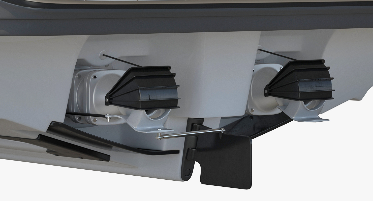3D model Sportboat Yamaha 242 Limited S