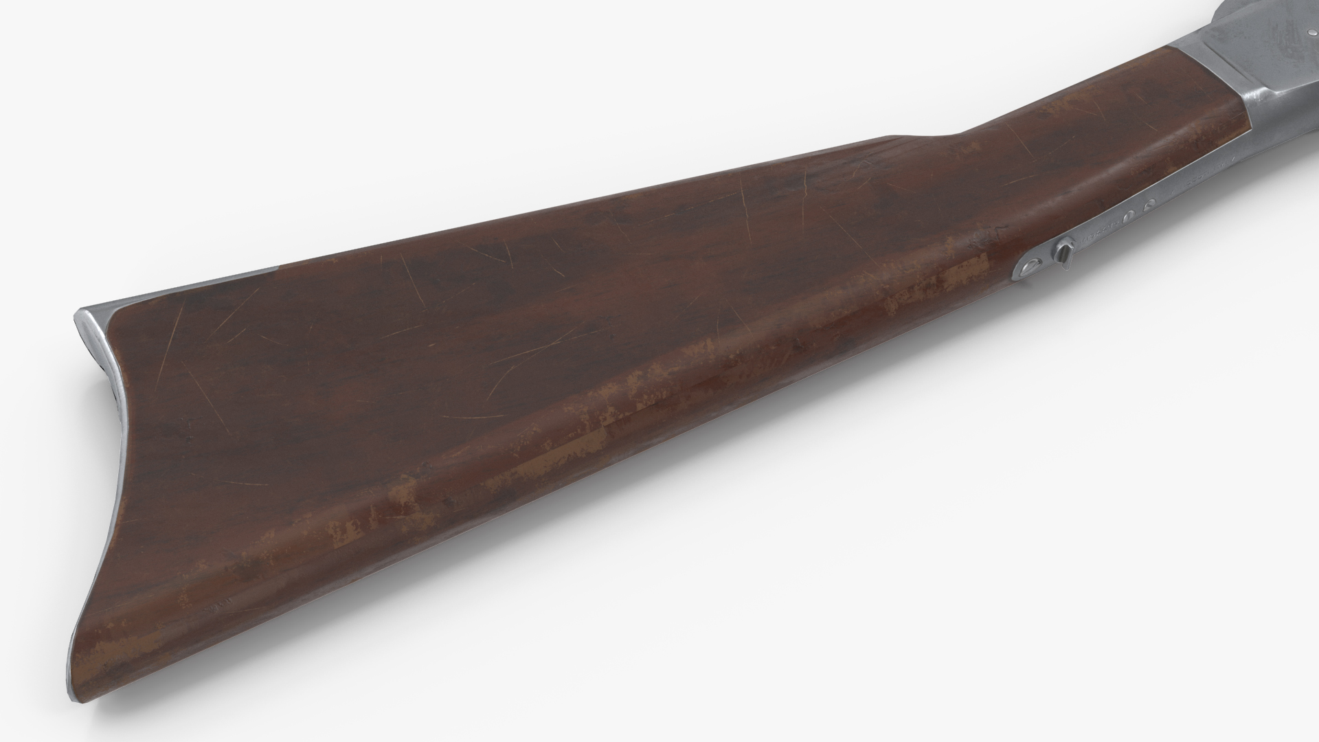 Winchester 1873 Lever-action Rifle 3D model