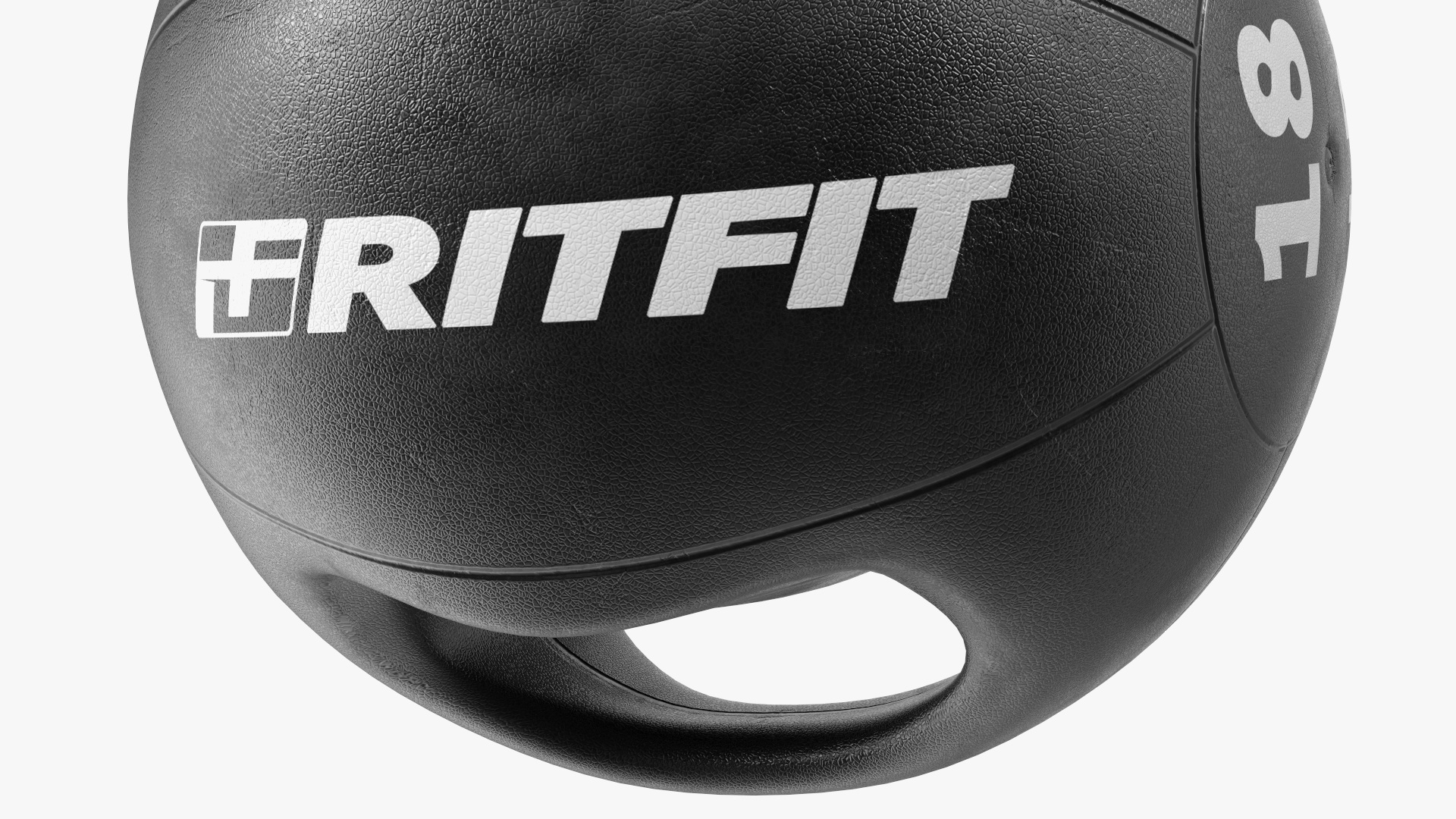 3D Medicine Dual Grip Ball 18LB model