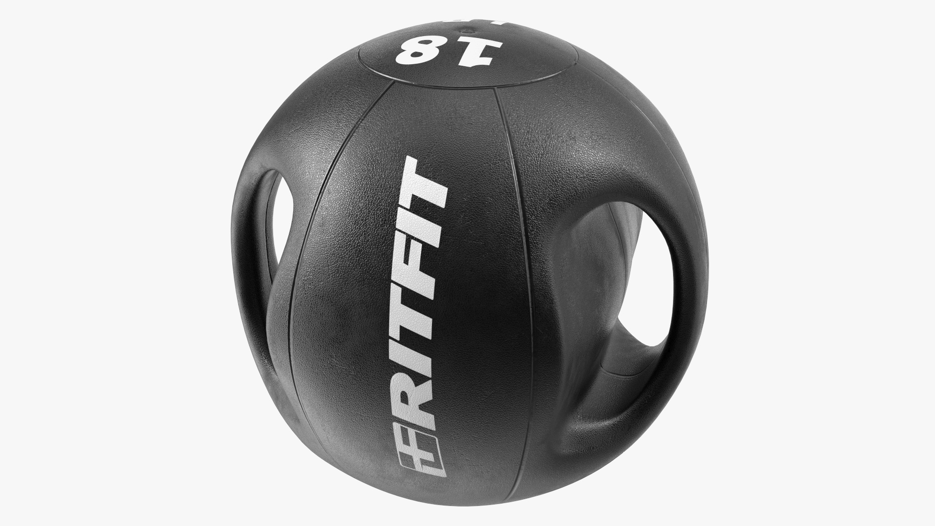 3D Medicine Dual Grip Ball 18LB model