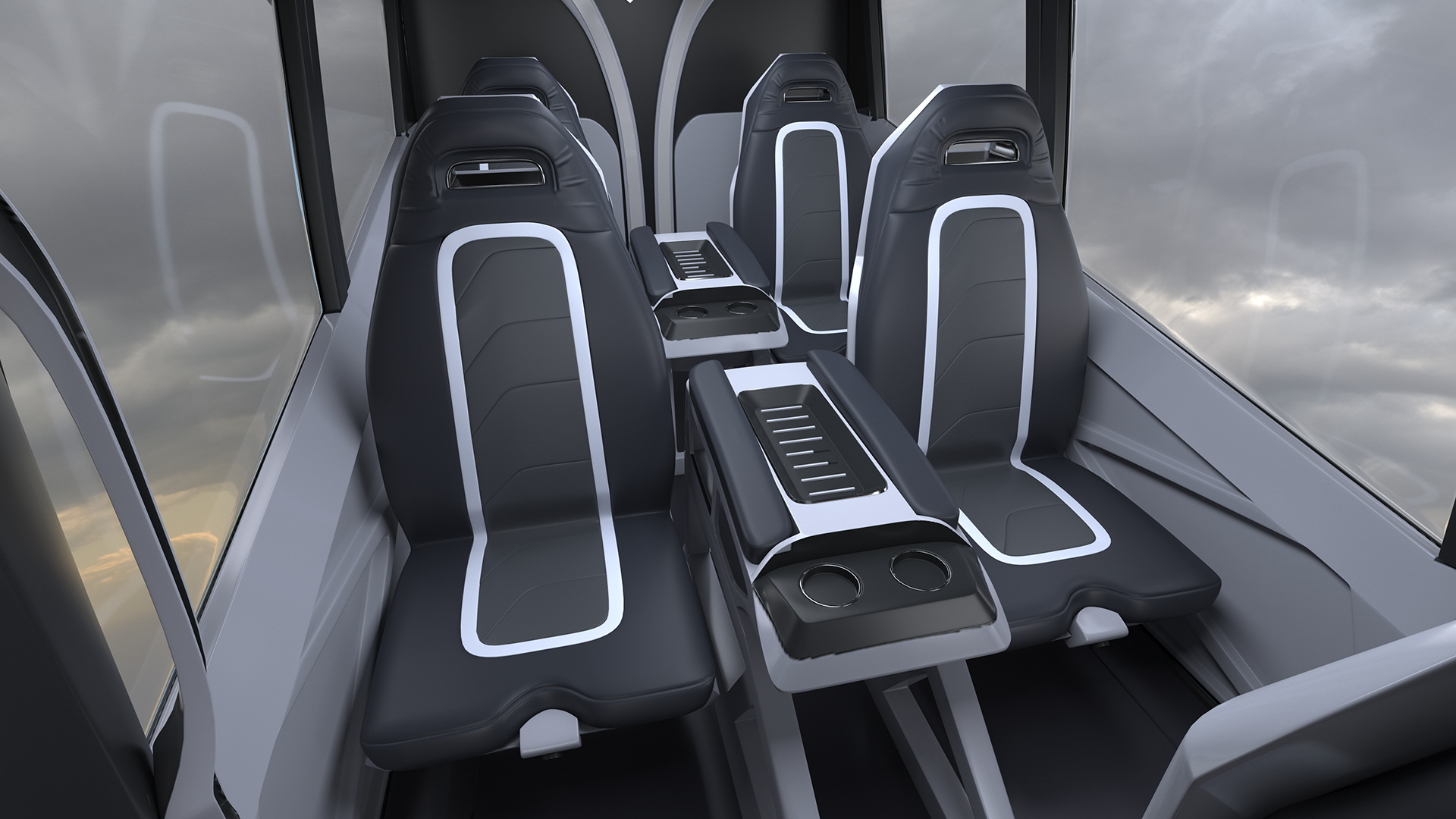 3D Flying Taxi Bell Nexus Rigged for Maya model