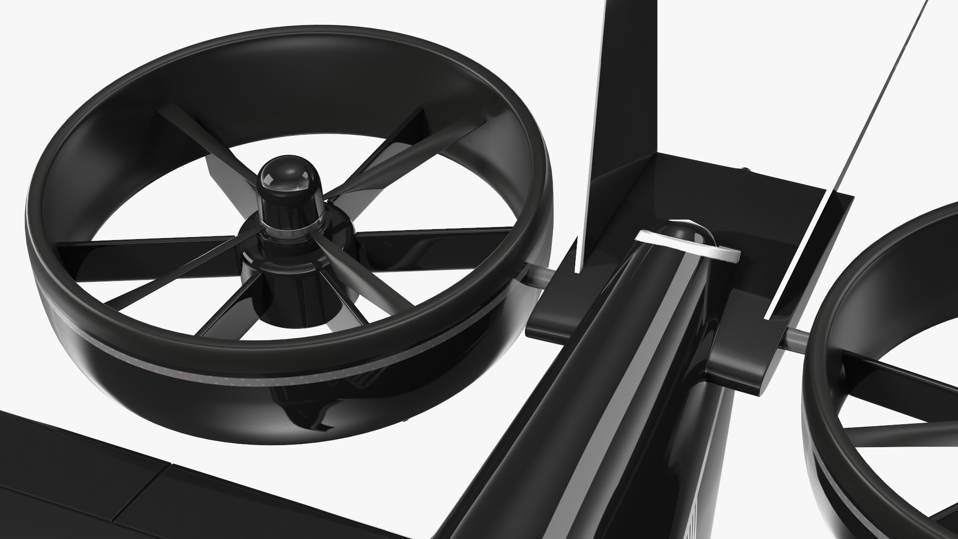 3D Flying Taxi Bell Nexus Rigged for Maya model