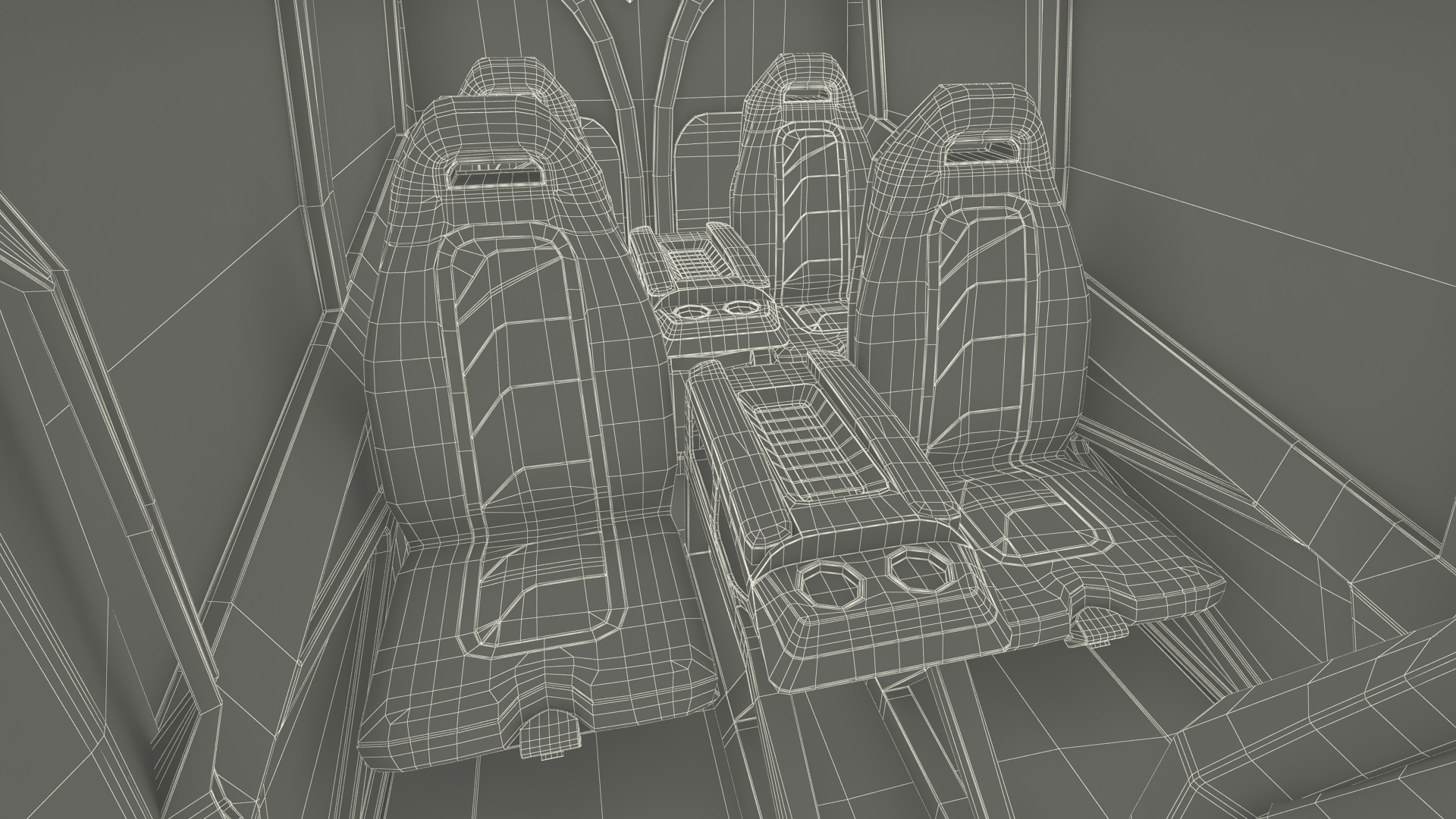 3D Flying Taxi Bell Nexus Rigged for Maya model