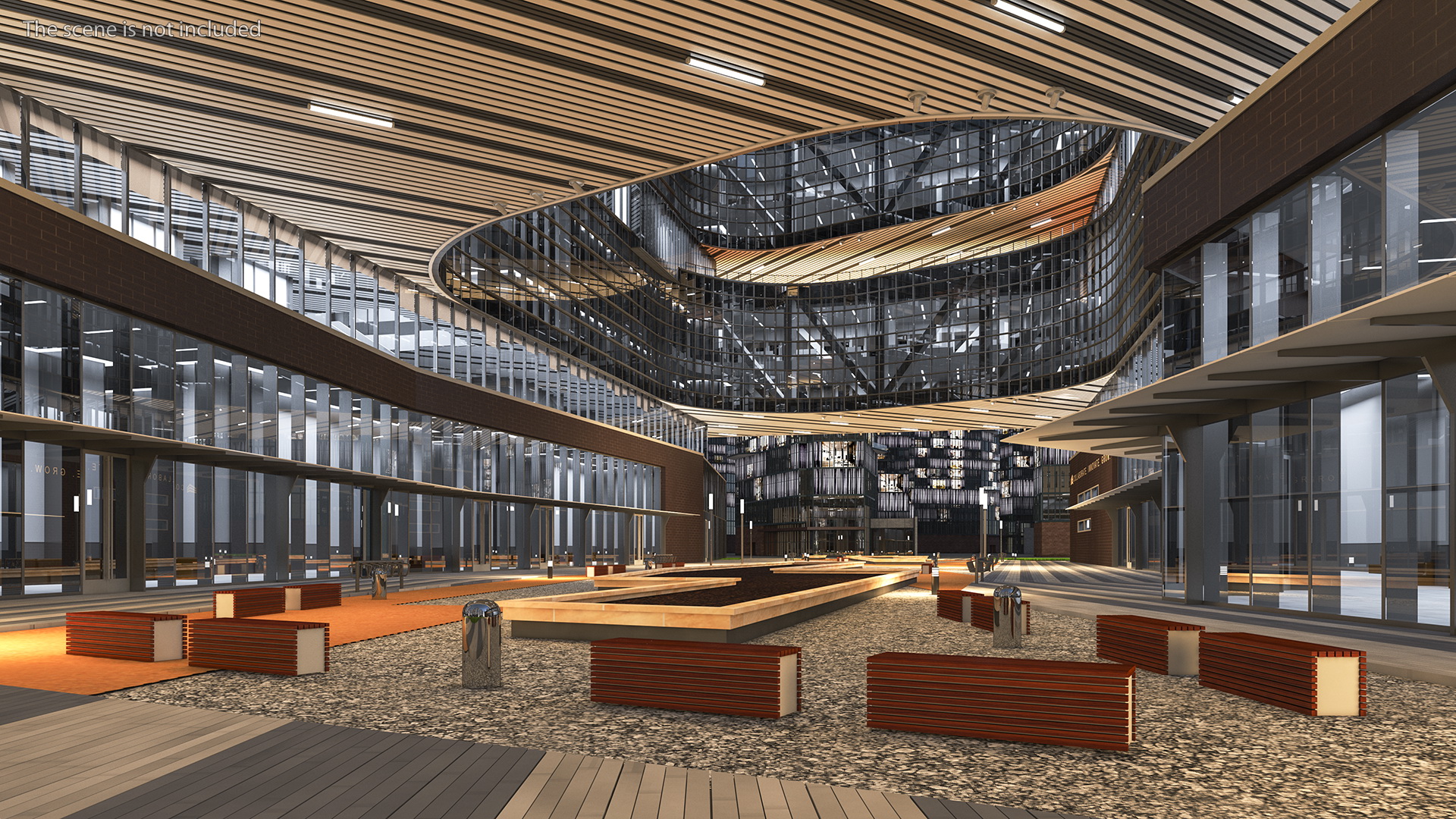 Samsung Office Night Glow Fur 3D model