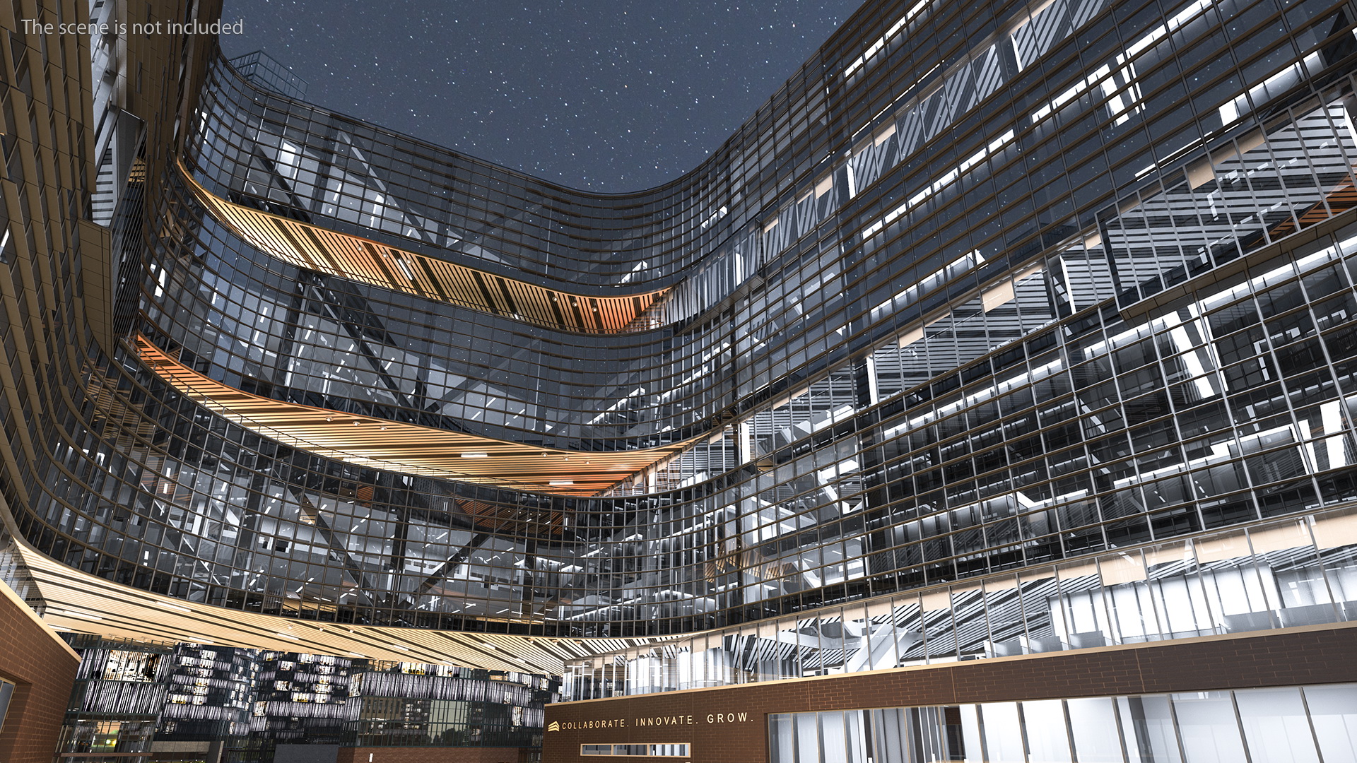 Samsung Office Night Glow Fur 3D model