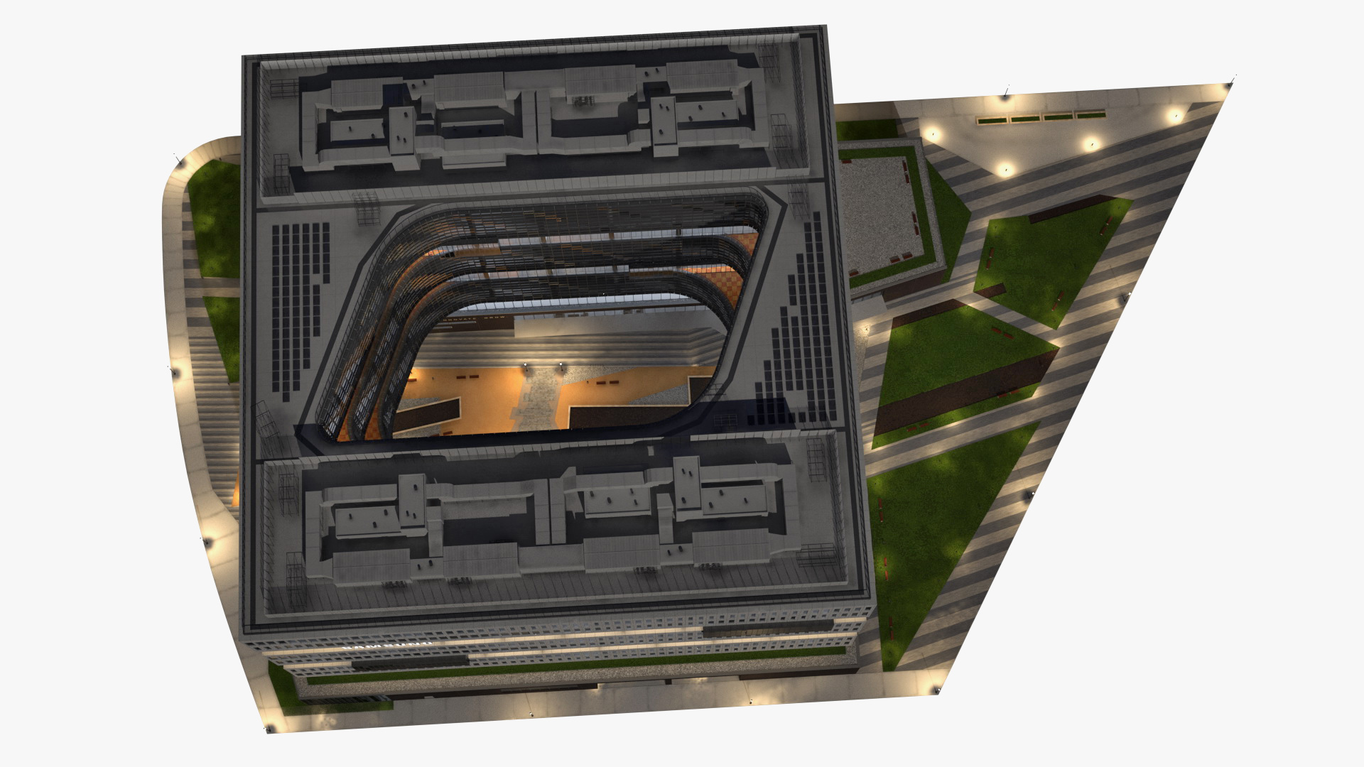Samsung Office Night Glow Fur 3D model