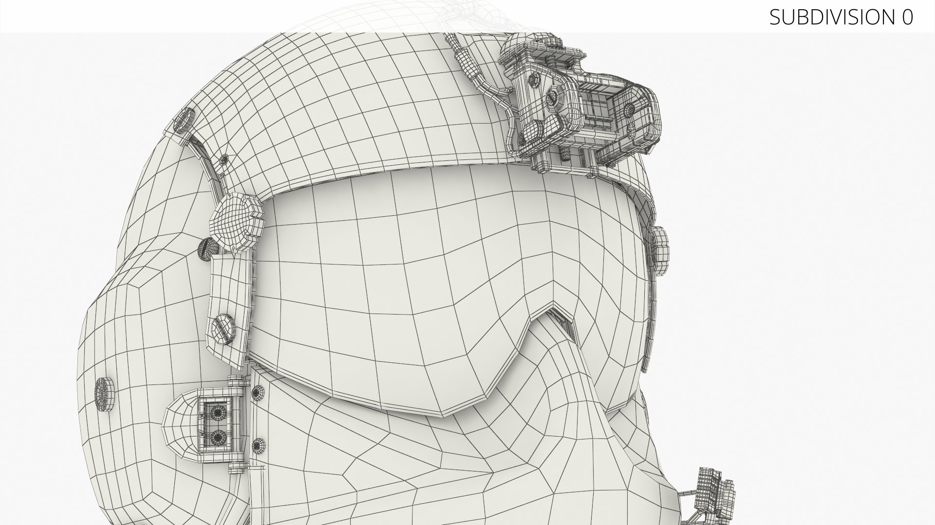 Tactical Protective Pilot Helmet Rigged - view 8