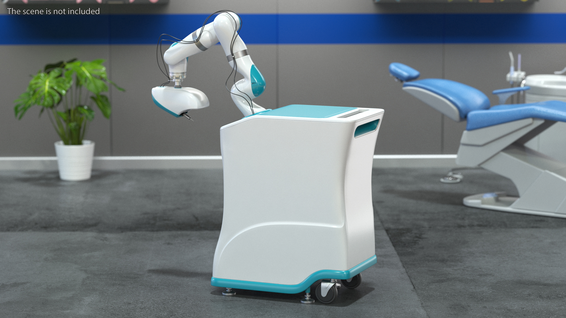 3D Robotic Hair Restoration Rigged