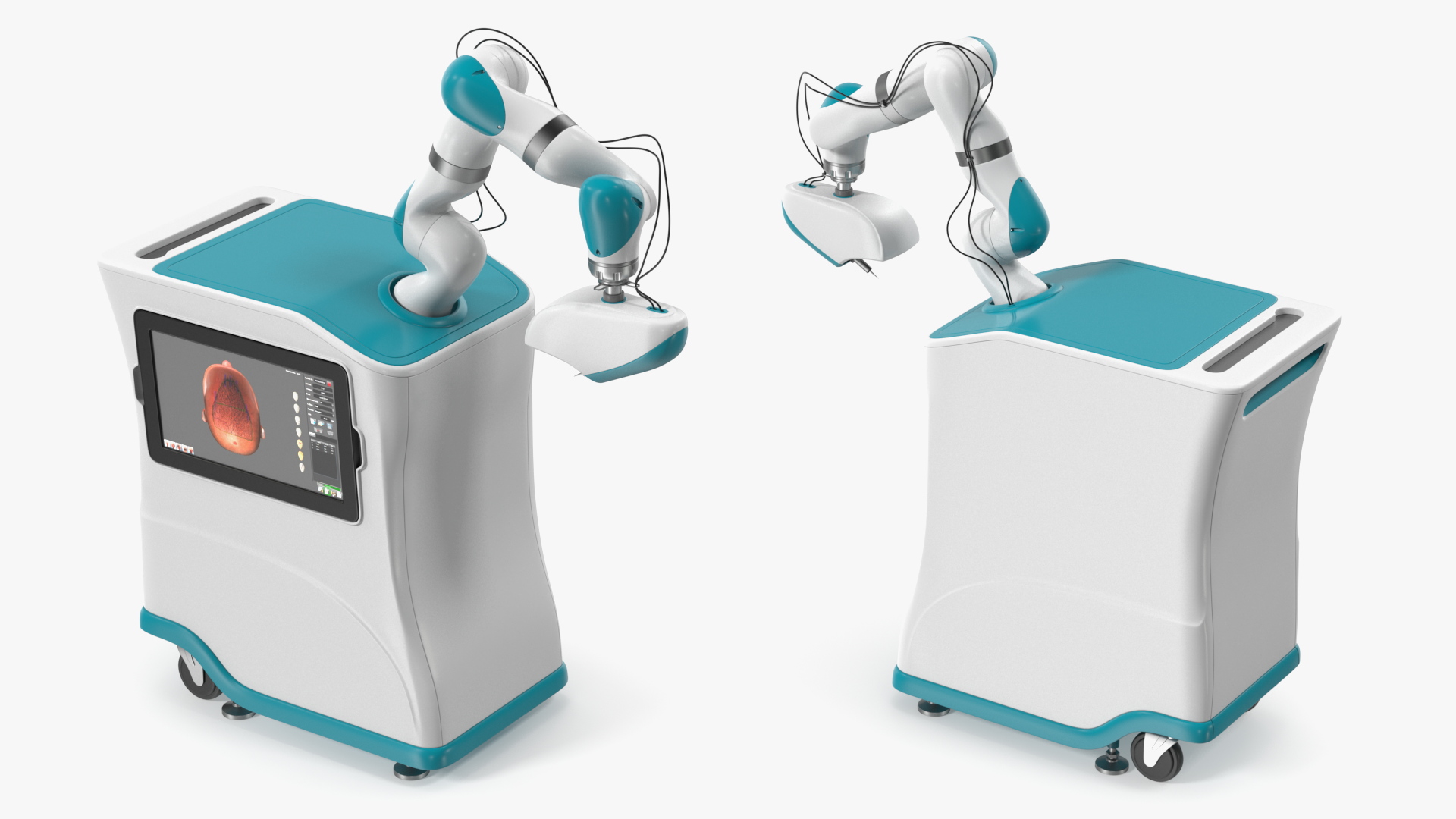 3D Robotic Hair Restoration Rigged