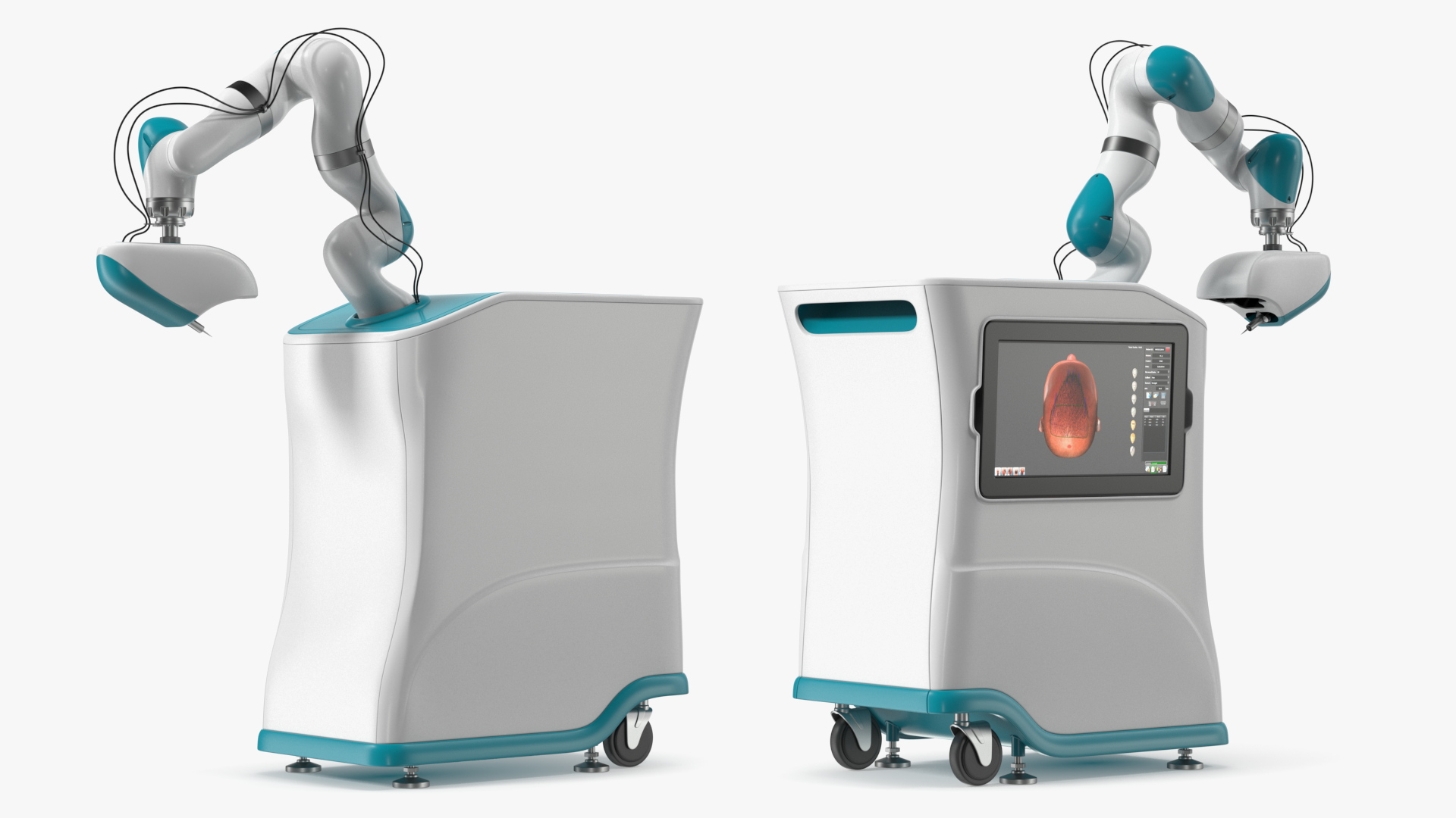 3D Robotic Hair Restoration Rigged