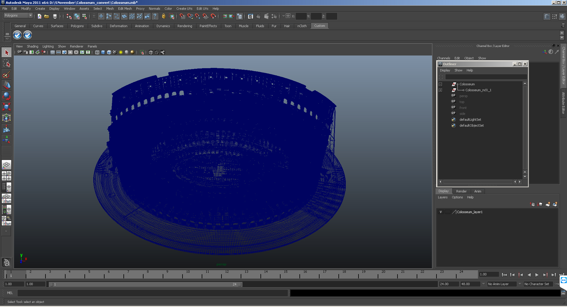 Colosseum 3D model