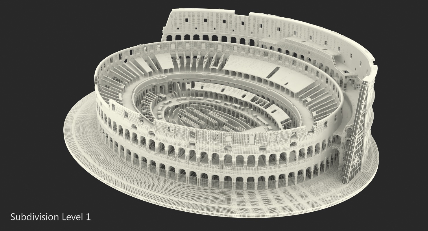 Colosseum 3D model