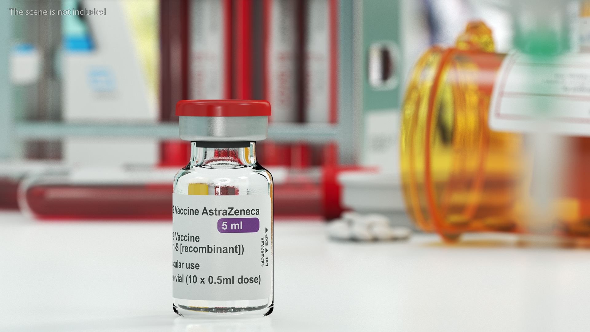3D model Covid19 Vaccines Set