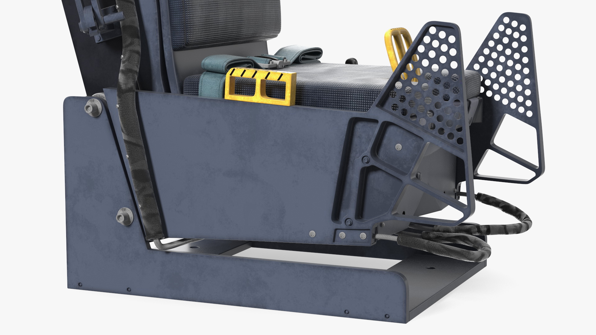 3D Ejectable Airplane Seat ACES FIVE model