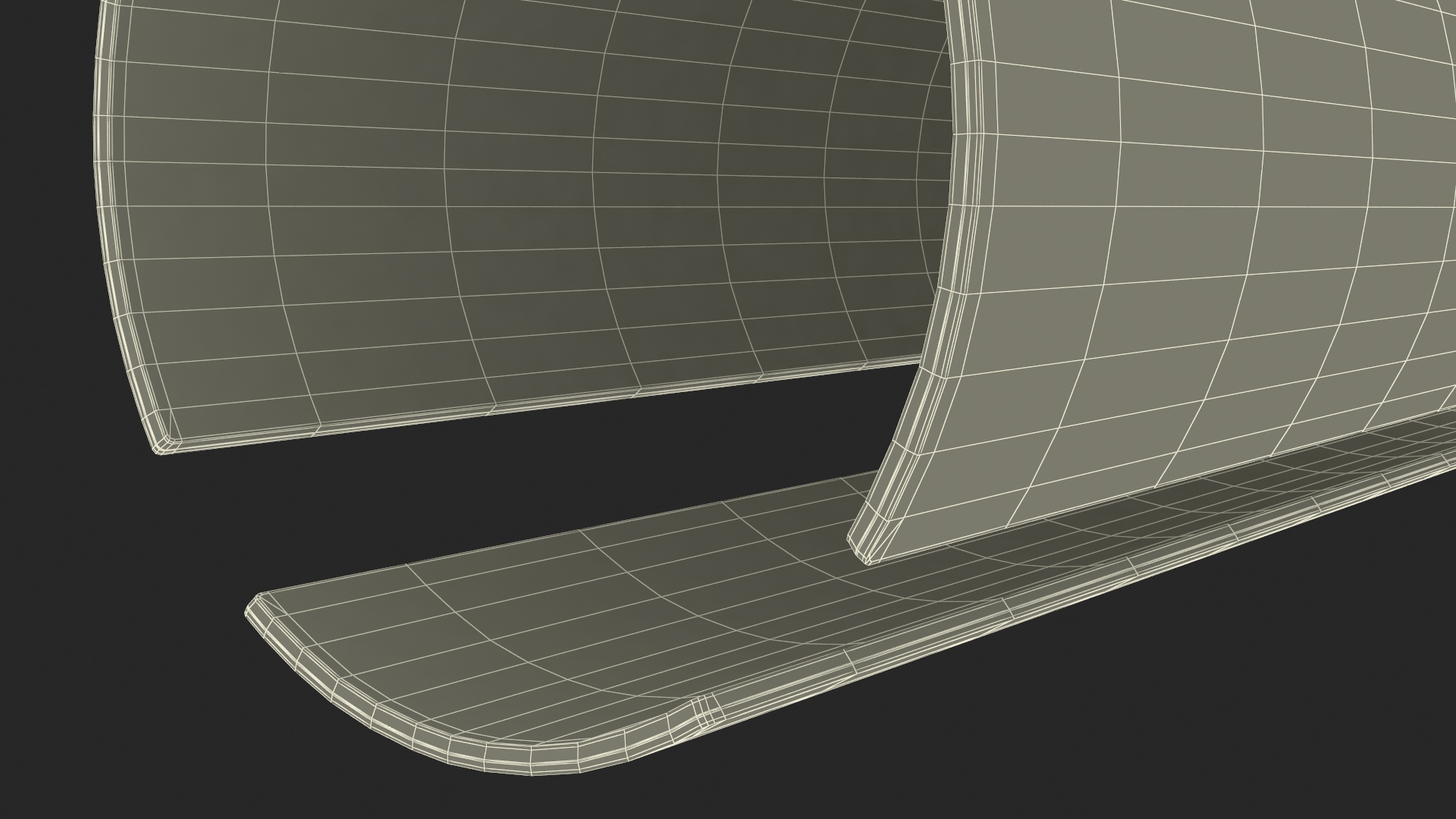Structure of Wood Bark 3D