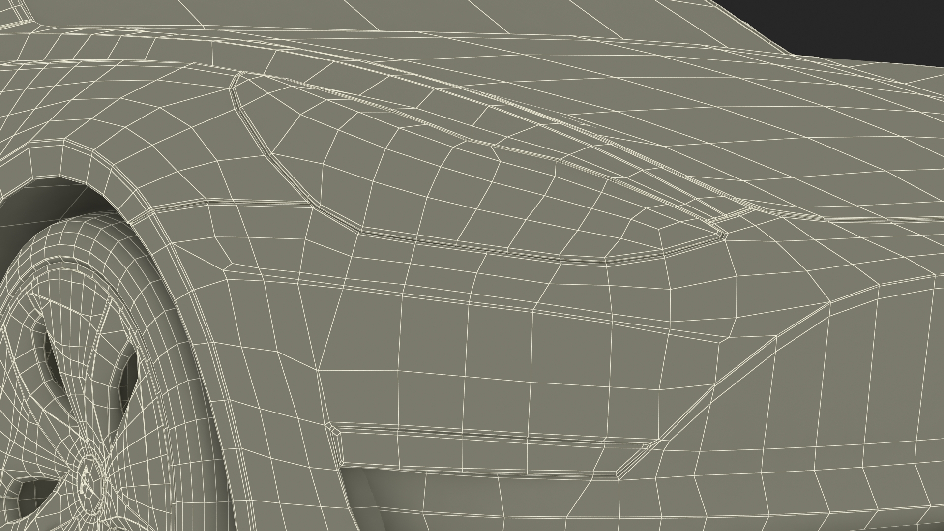 3D model Tesla Model 3 with Wheel and Roof Accessories