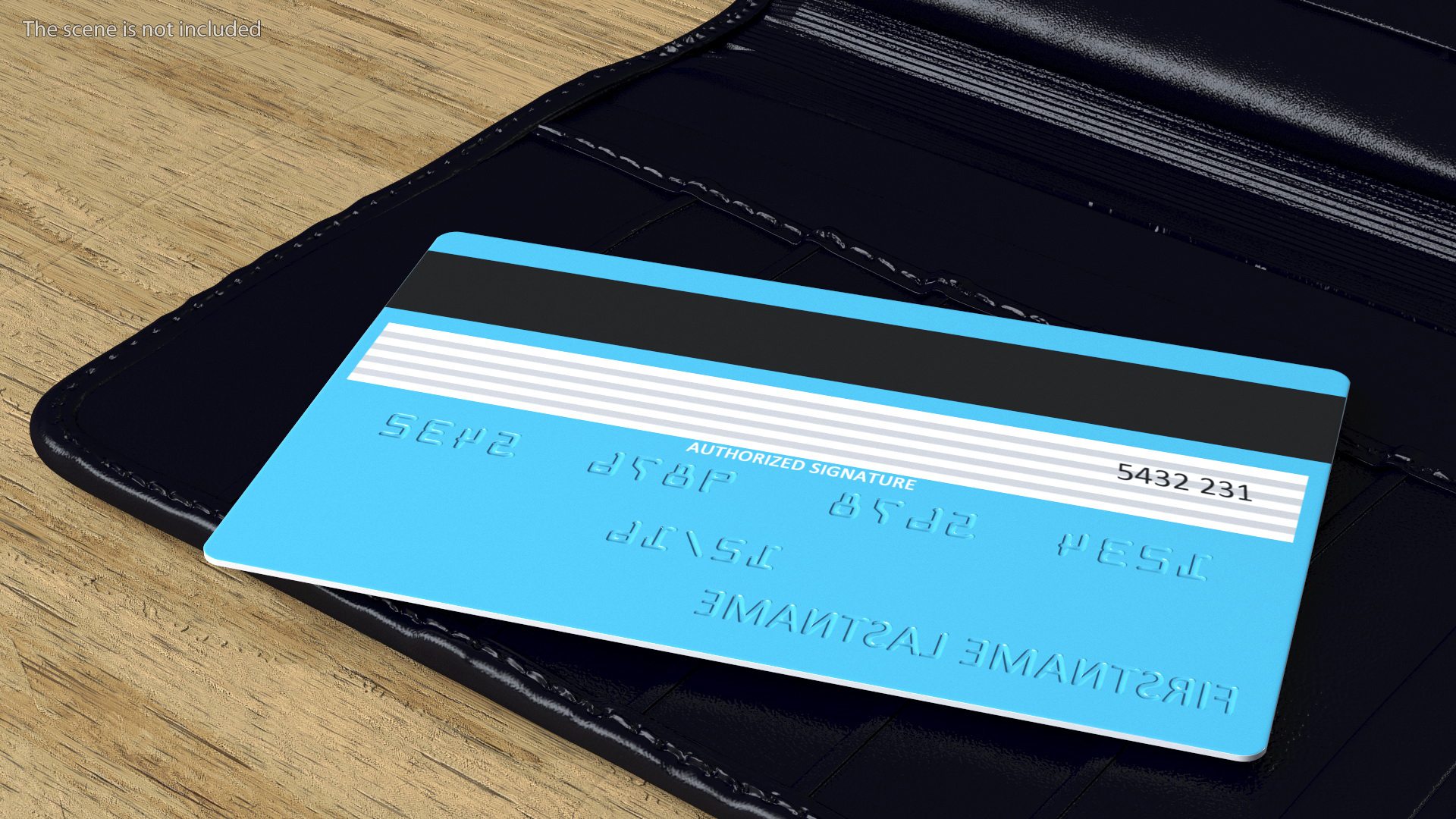 3D model Standard Credit Card