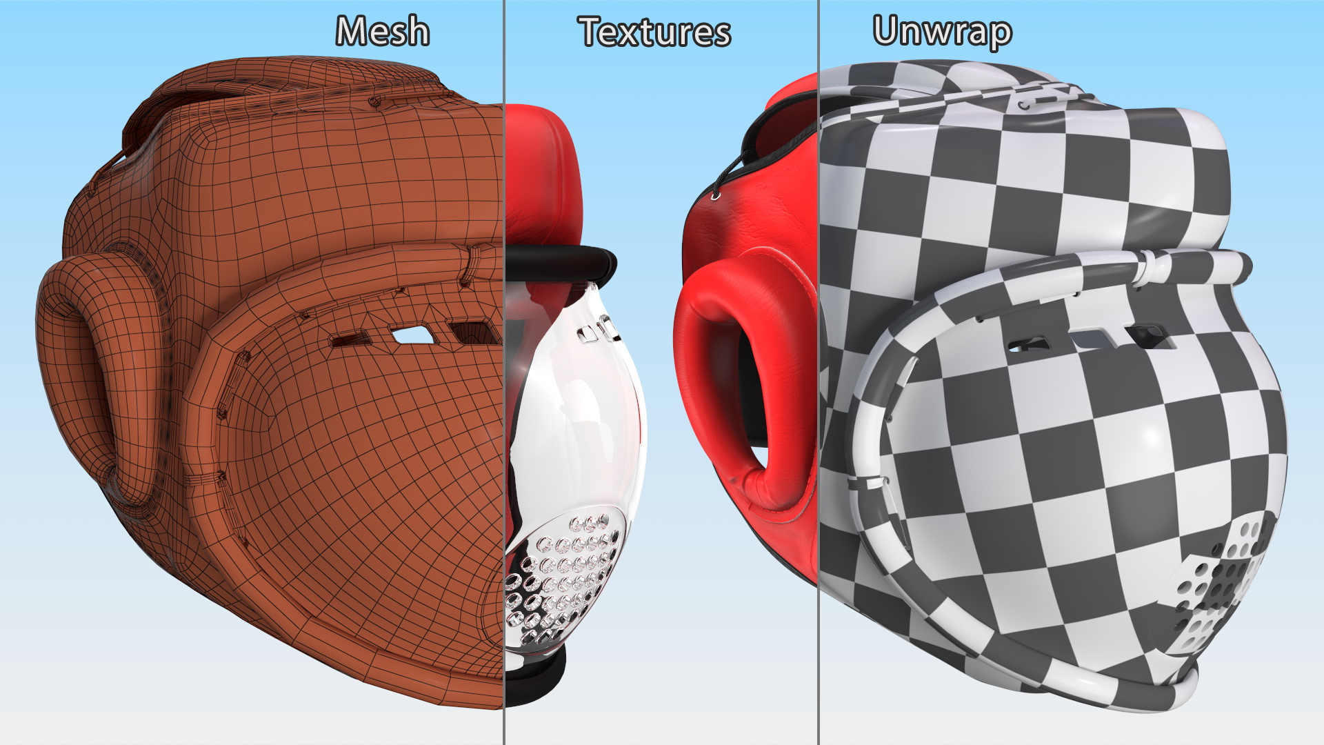 3D model Kudo Hedgear Playwell Red