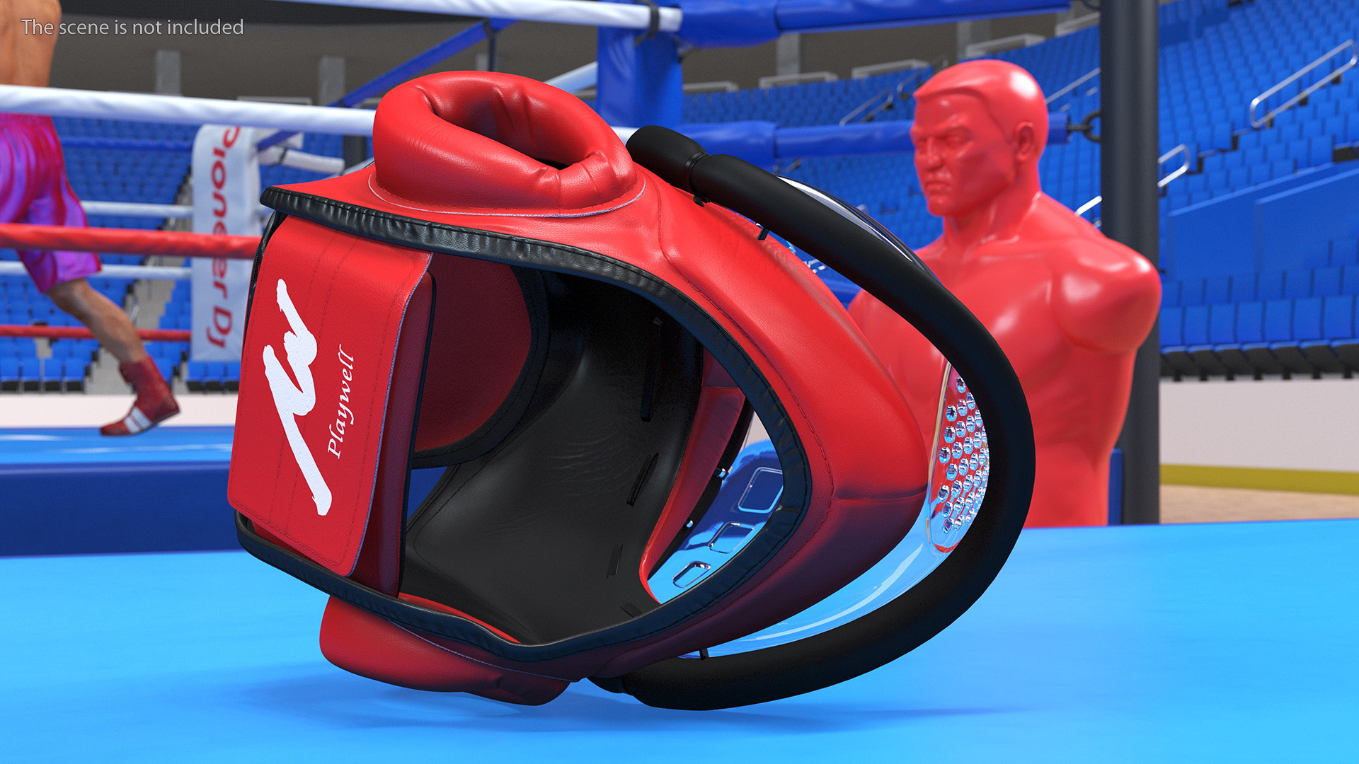 3D model Kudo Hedgear Playwell Red