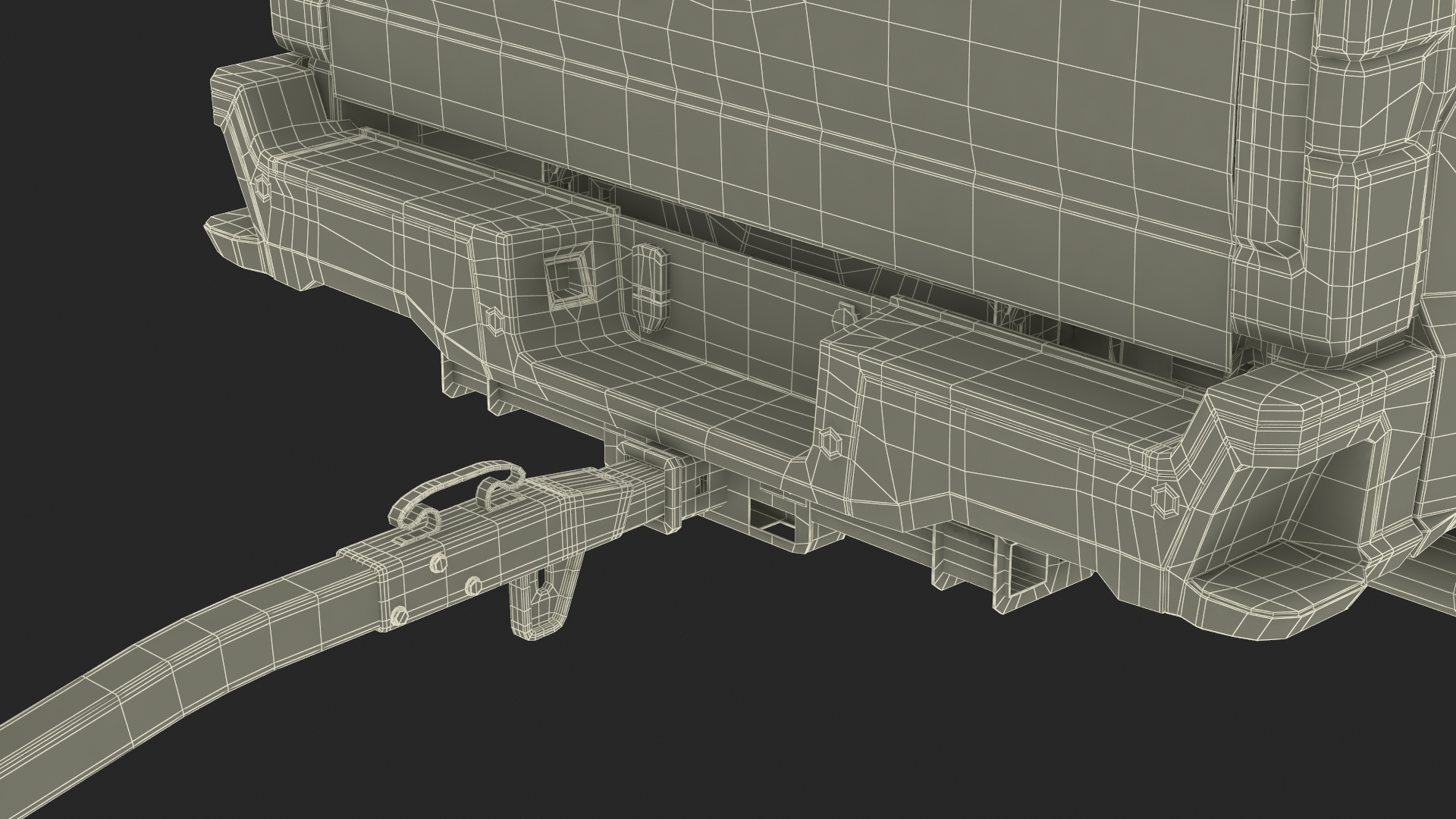 Ford F-550 with Tow Dolly and Sport Car 3D model