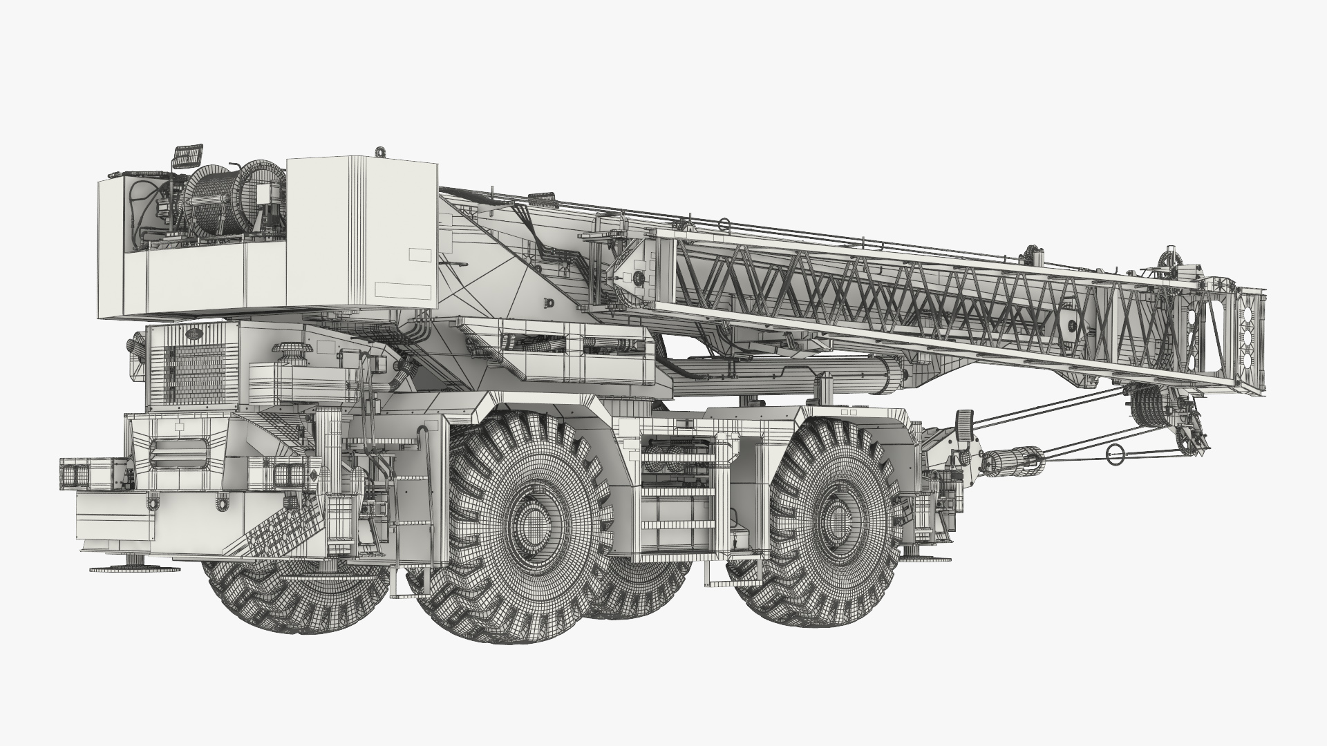 Tadano GR1000XL Telescopic Boom Crane Rigged - view 7