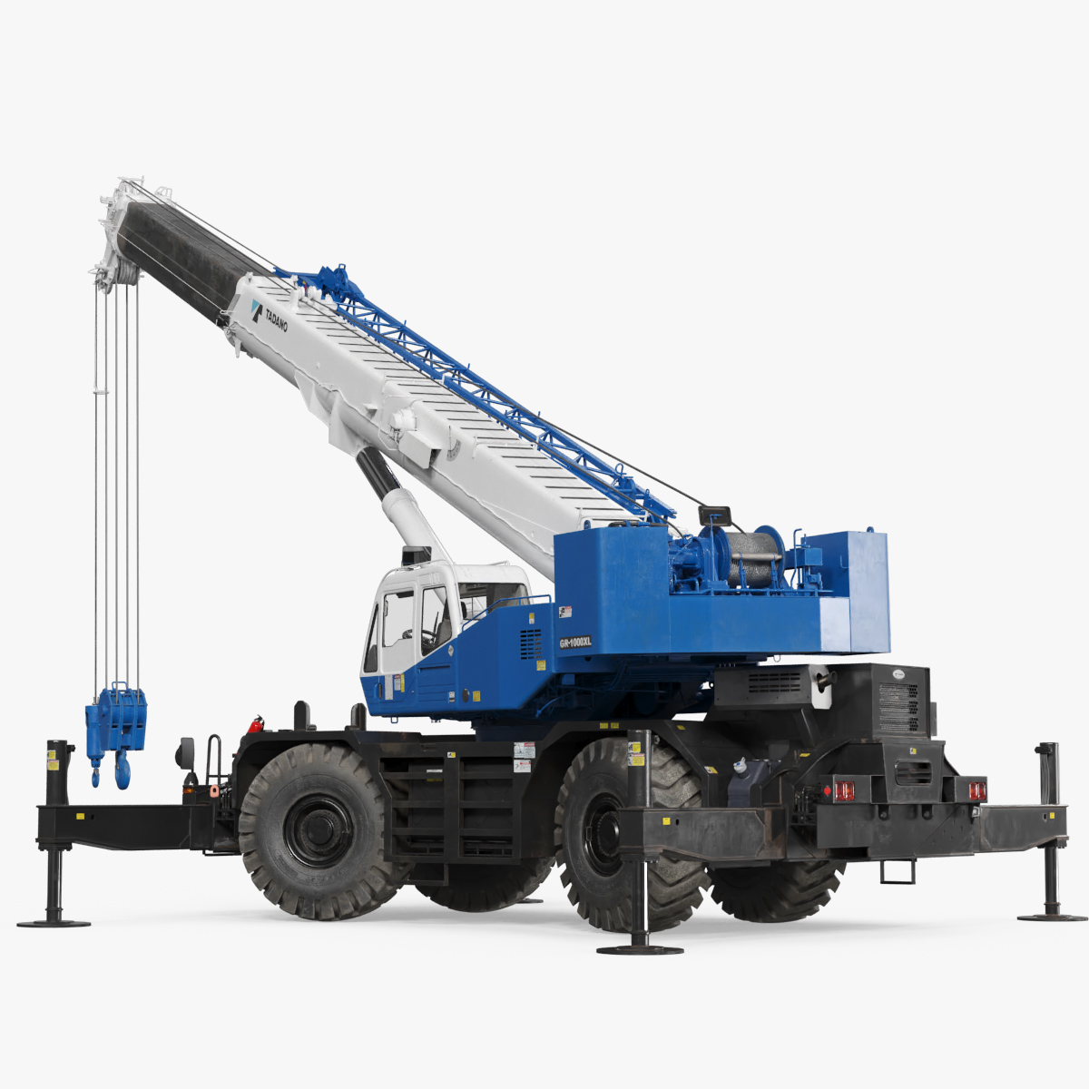 Tadano GR1000XL Telescopic Boom Crane Rigged - view 11