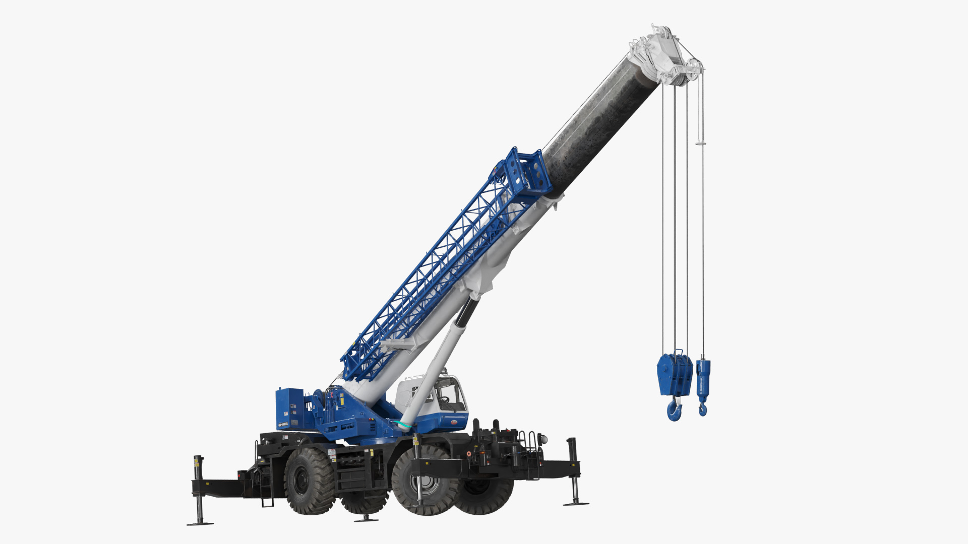 Tadano GR1000XL Telescopic Boom Crane Rigged - view 2